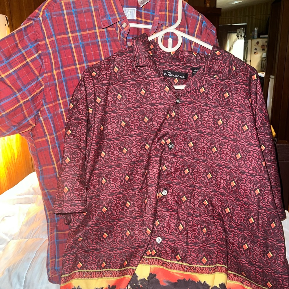 MENS SHORT SLEEVE SHIRTS SIZE XL